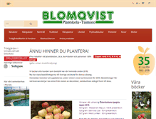 Tablet Screenshot of blomqvistintaimisto.com